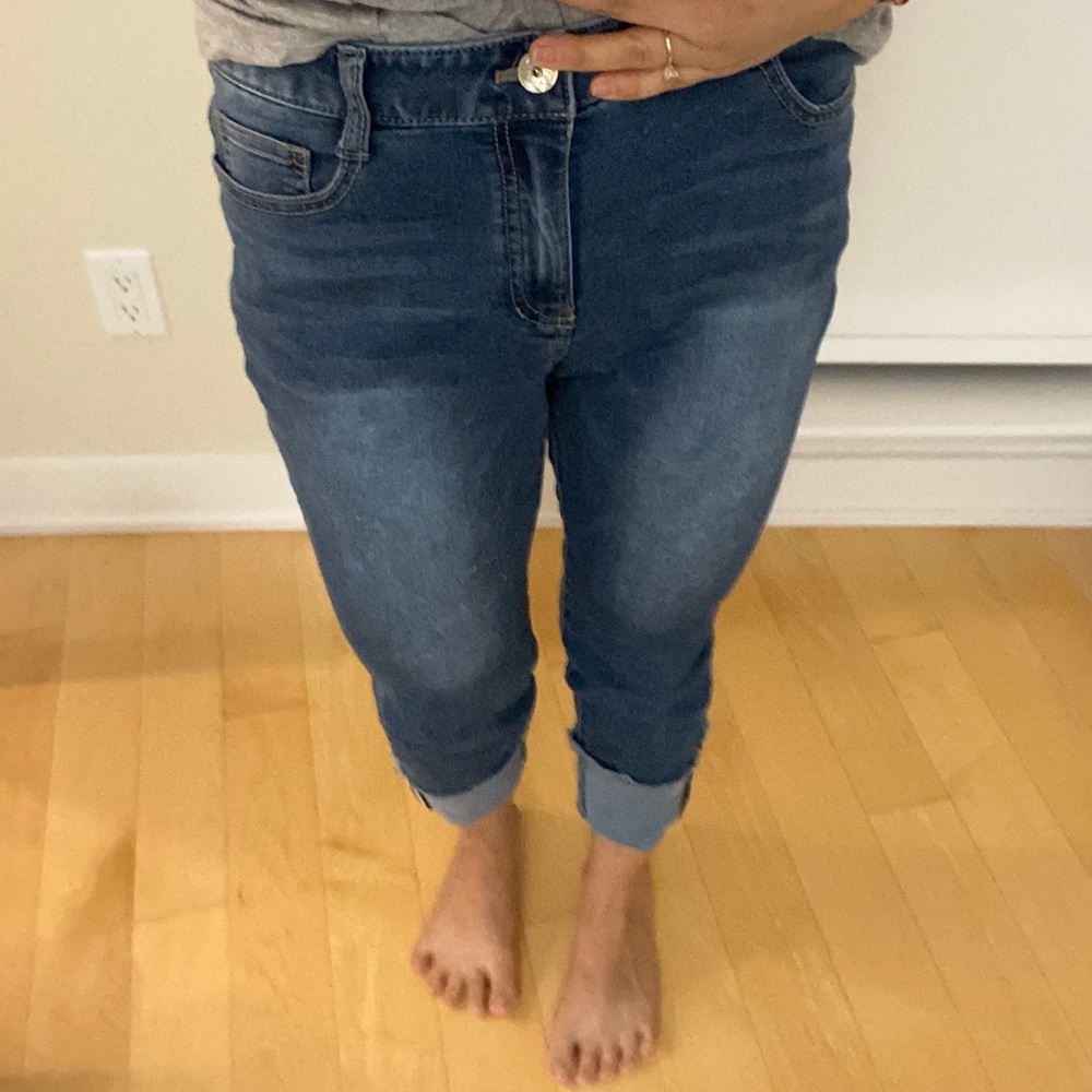 Elastic & stretch jeans!